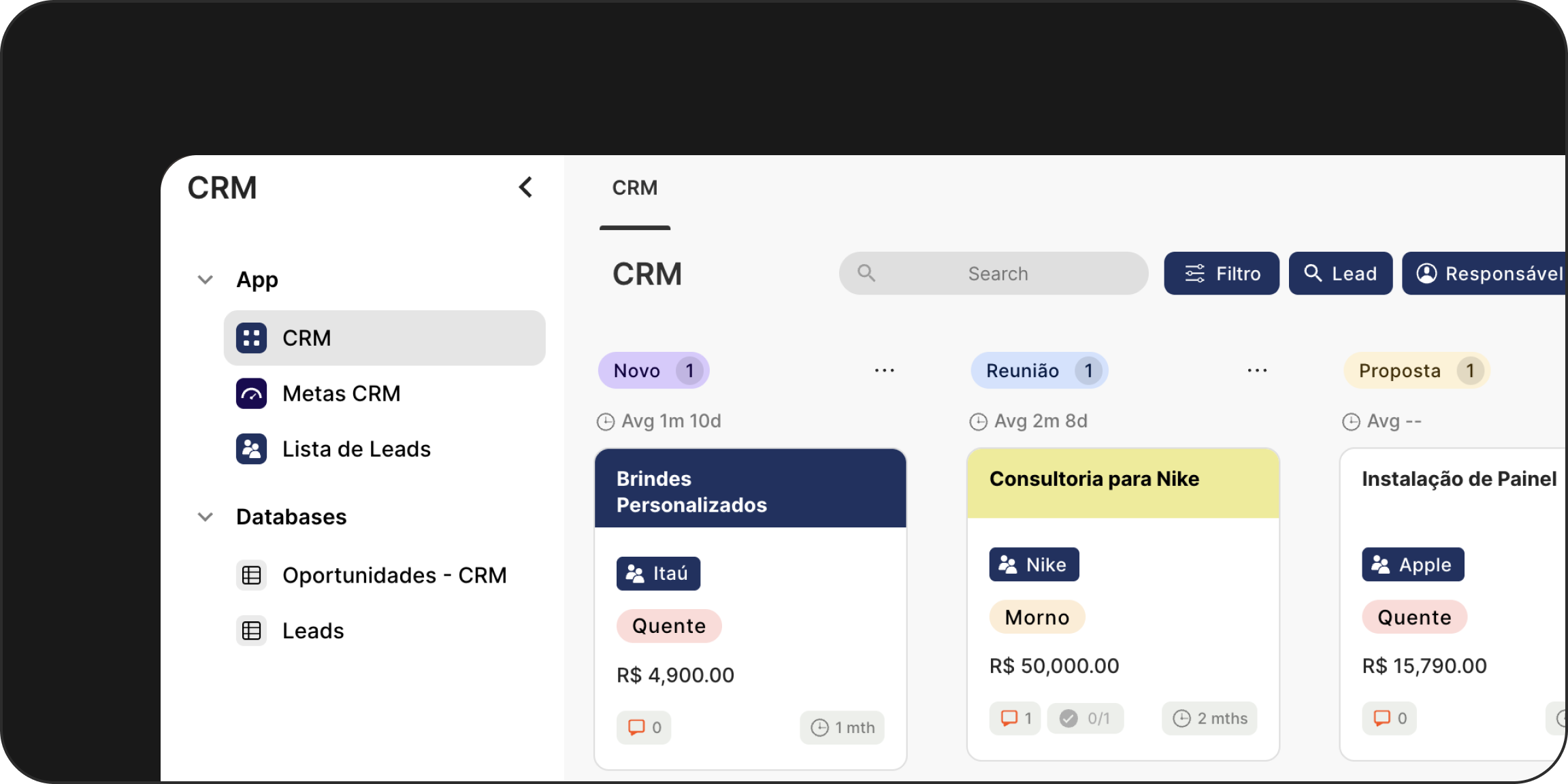 Construa fluxos de trabalho completos
