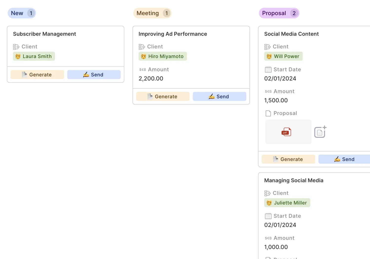 Kanban Boards with Conditional Phases and Colors