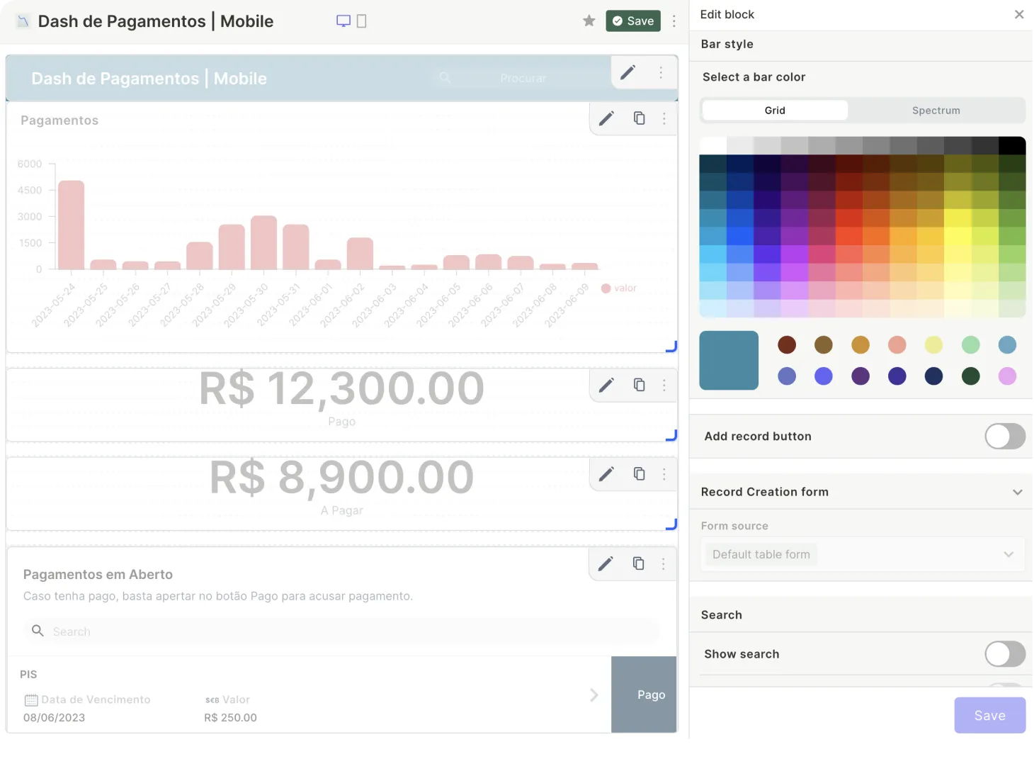 Crie ferramentas para sua empresa, sem código