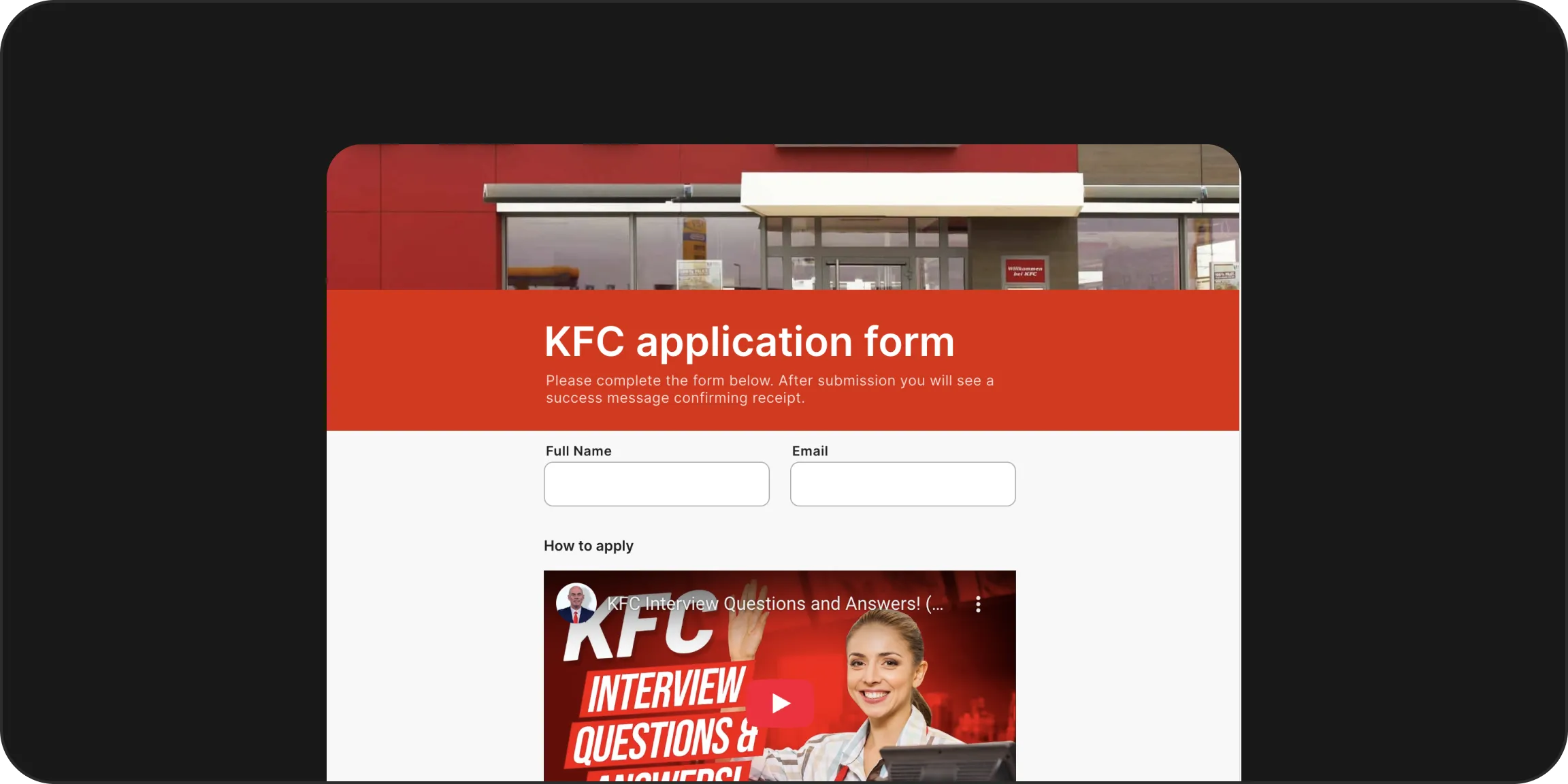 Suporte para imagens e YouTube