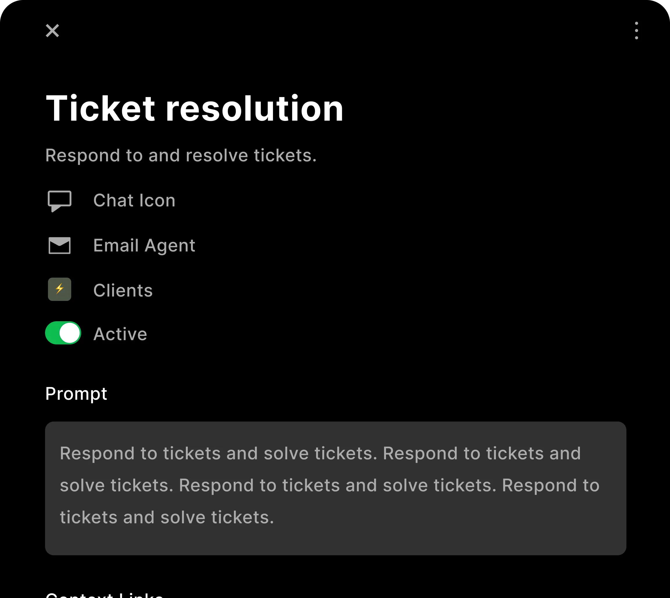 Interface de gestão de múltiplos CNPJs ERP mostrando processos de split